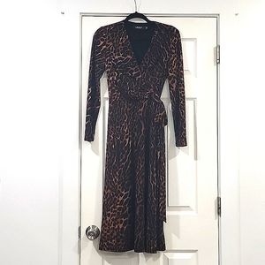 Cheetah print dress